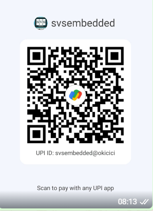 SVS Embedded UPI QR Code